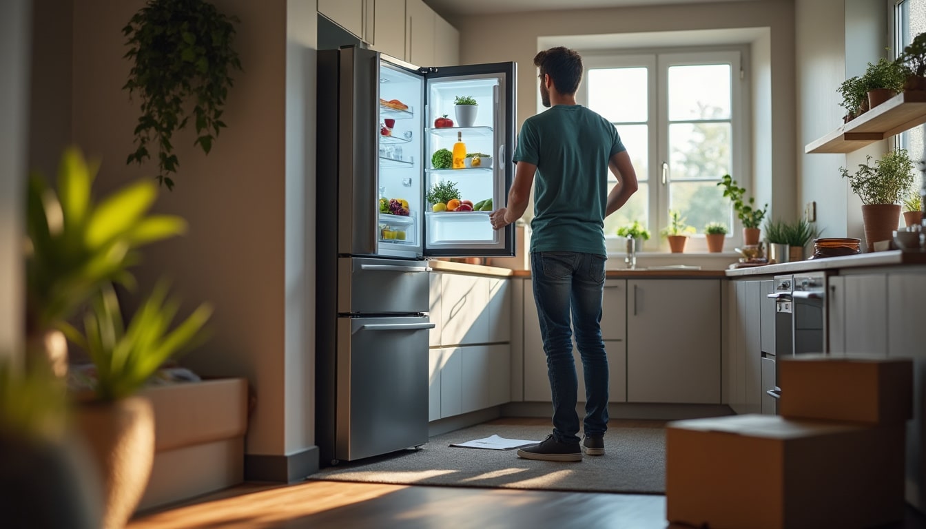 Illustration: Pourquoi est-il nécessaire d'attendre avant de brancher un frigo neuf ou après un transport ?