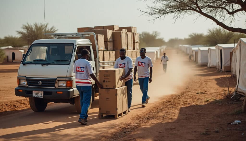 La logistique de Médecins Sans Frontières : un pilier essentiel