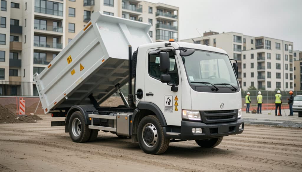 Camion-benne électrique : usages, autonomie et budget