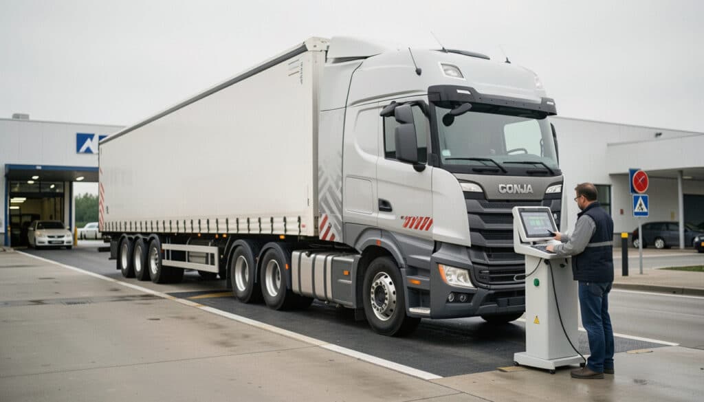Comment peser un camion avant de prendre la route