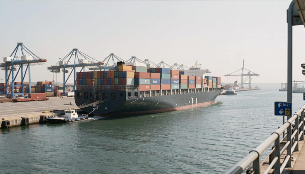 Le transport maritime dans la logistique mondiale