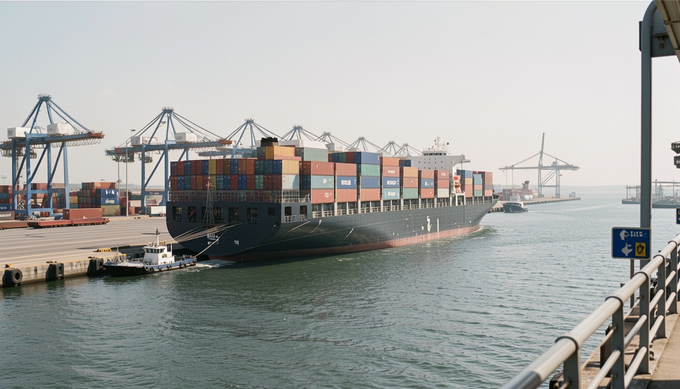 Le transport maritime dans la logistique mondiale